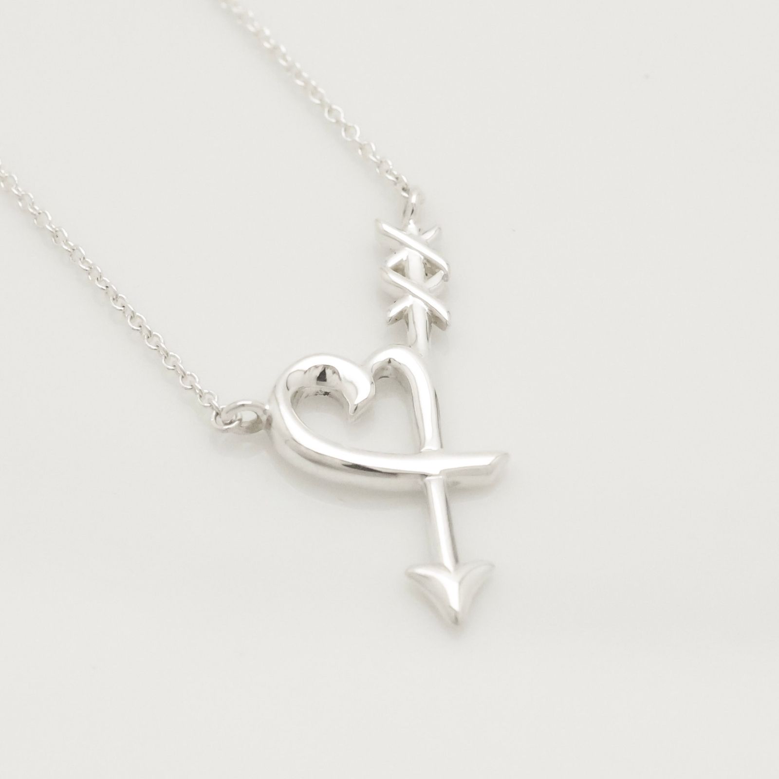 美品】ティファニー TIFFANY&Co. ラビング ハート アロー パロマピカソ