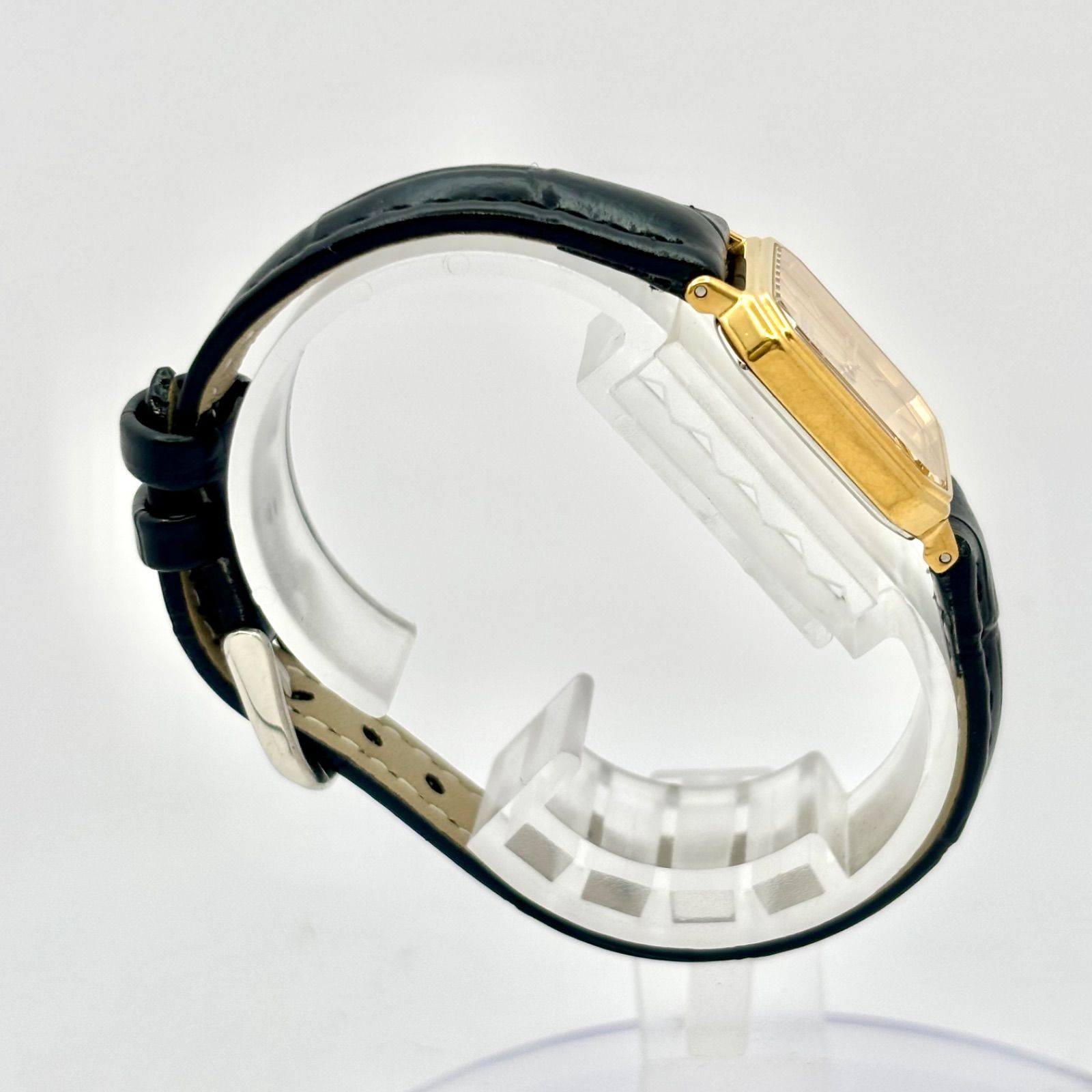 新品電池】SEIKO セイコー レディース 腕時計 ゴールド オクタゴン