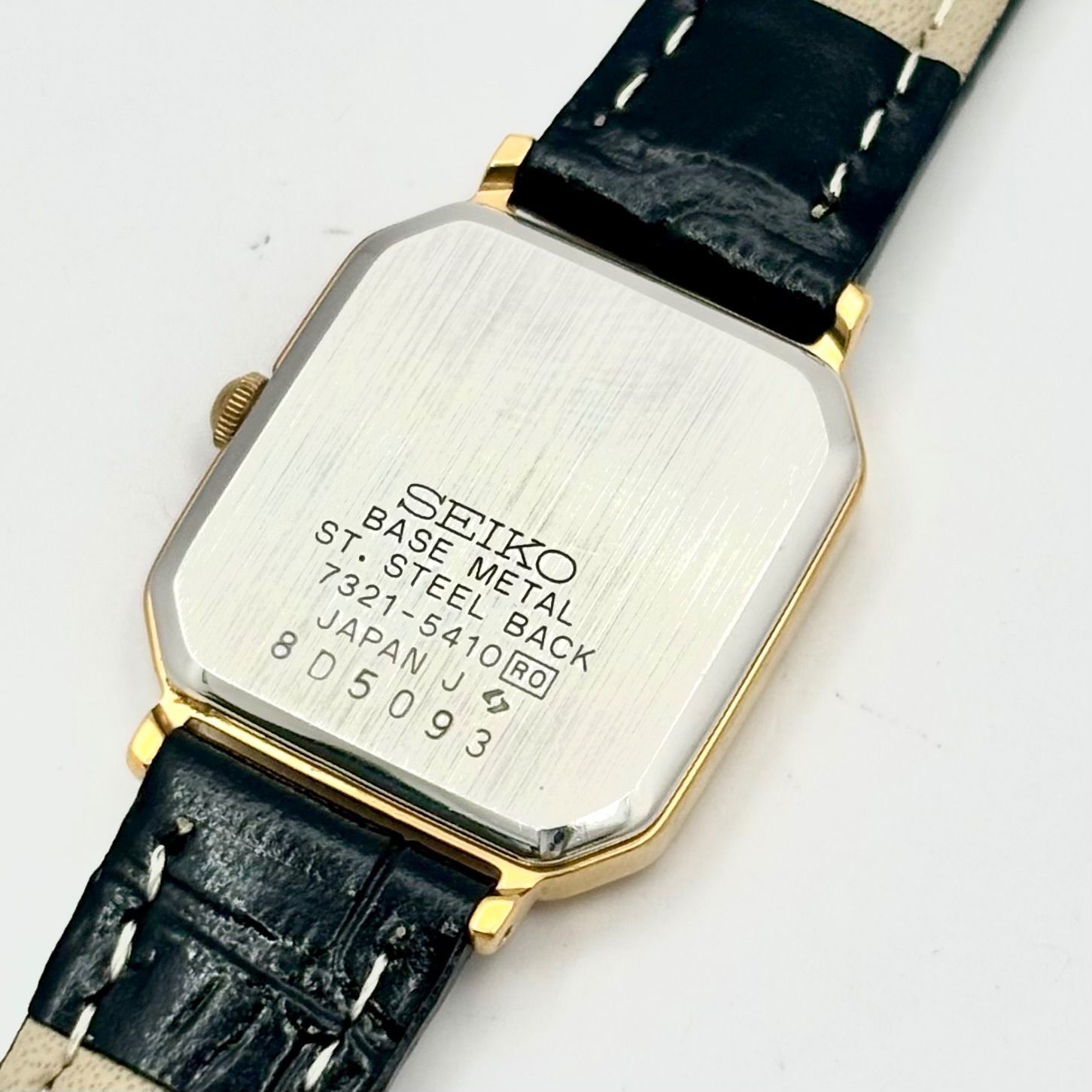 新品電池】SEIKO セイコー レディース 腕時計 ゴールド オクタゴン