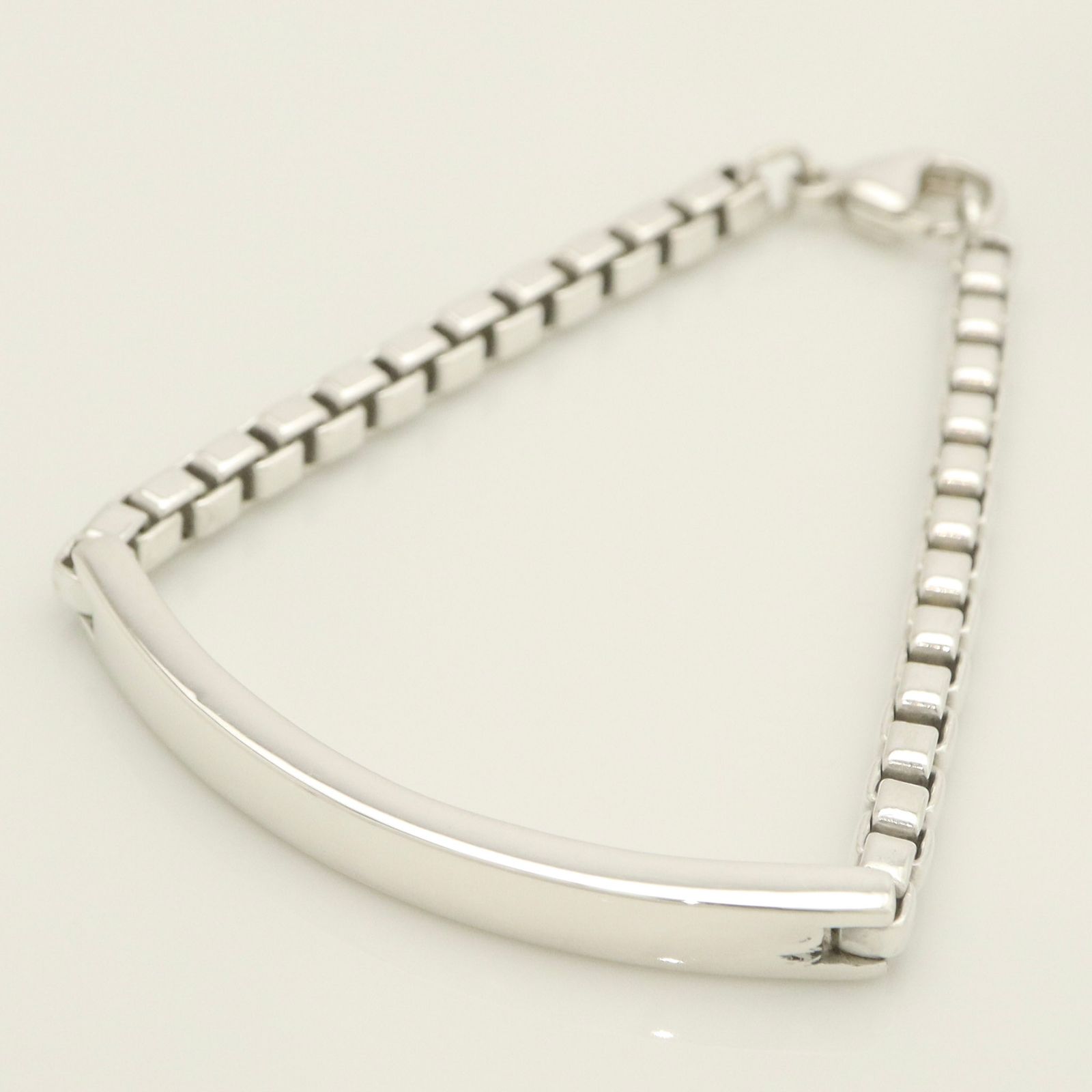 美品】ティファニー TIFFANY&Co. ベネチアン リンク ID ブレスレット