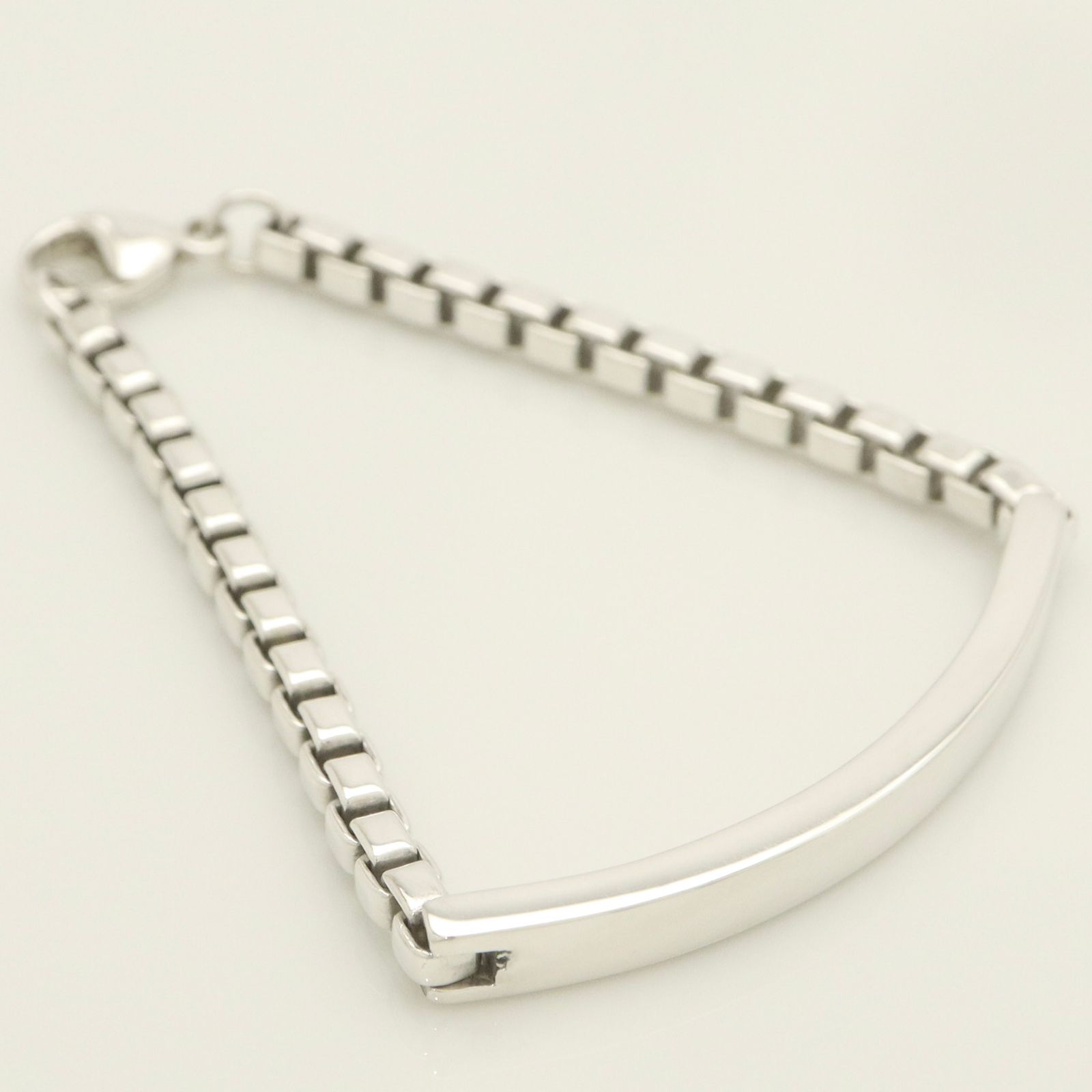 美品】ティファニー TIFFANY&Co. ベネチアン リンク ID ブレスレット