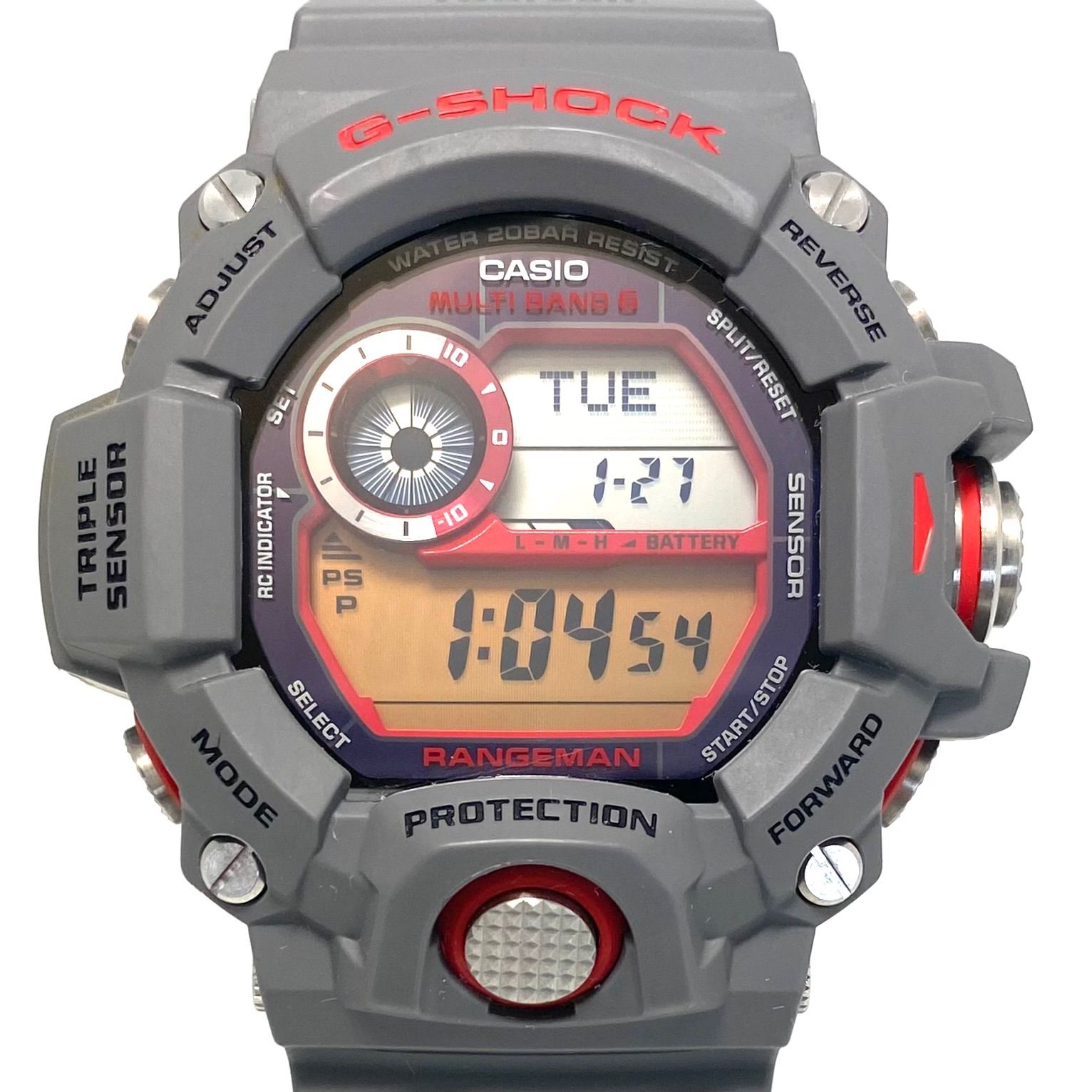 美品 CASIO G-SHOCK カシオ Gショック GW-200GM-9JF フロッグマン 白虎 