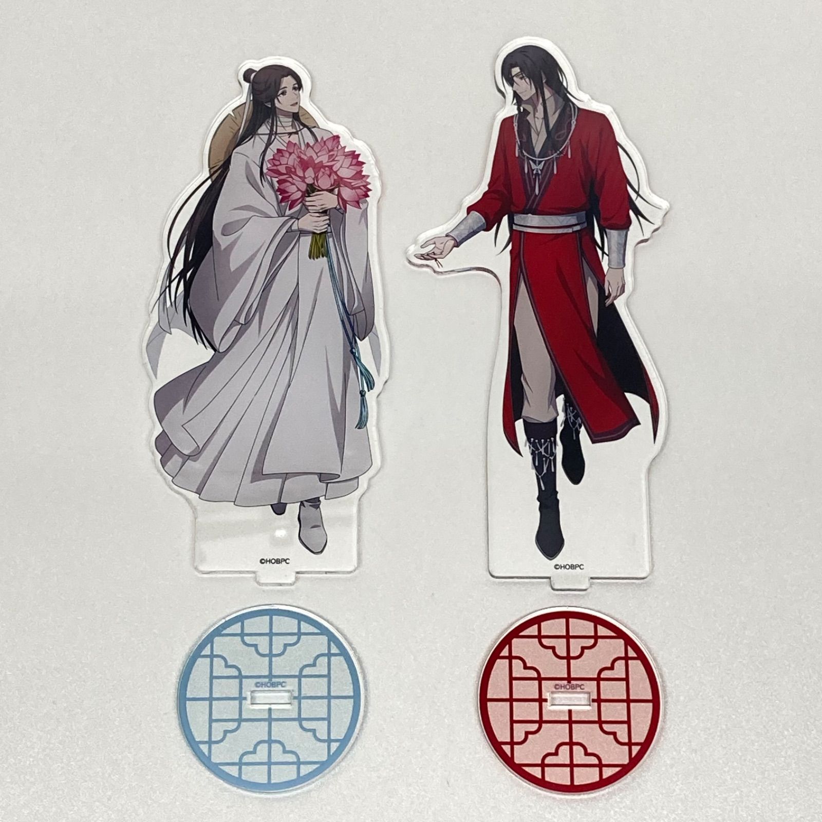 天官賜福 謝憐 花城 等身アクリルスタンド セット コラボカフェ本舗