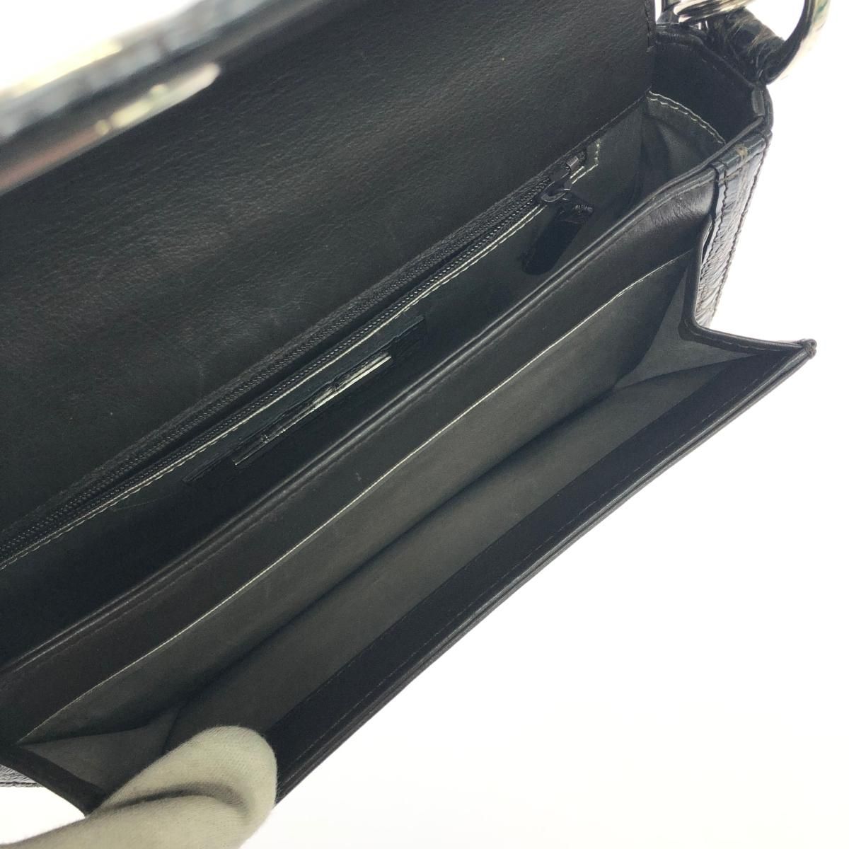 Beaugrand ボーグラン 2WAYバッグ ウォレットバッグ クロコダイル 