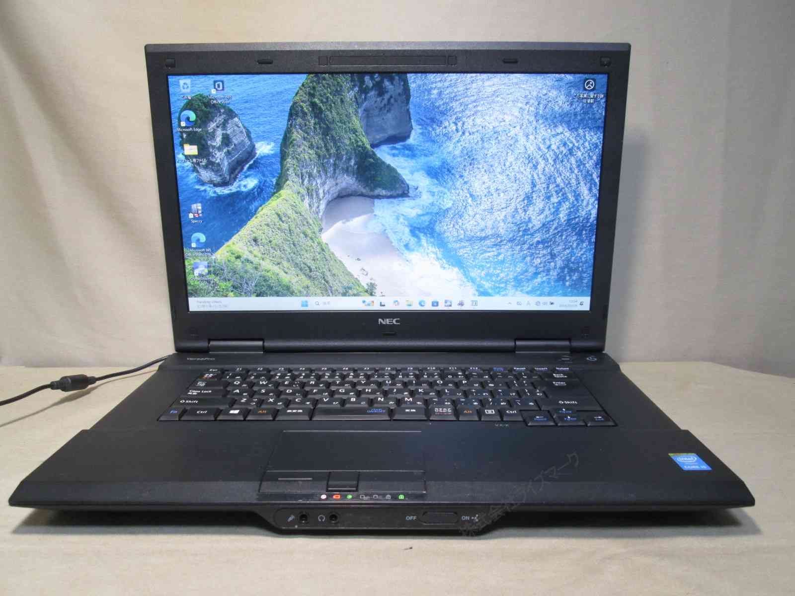 NEC VersaPro VK26T/X-K【SSD搭載】 Core i5 4210M 【Windows11 Home