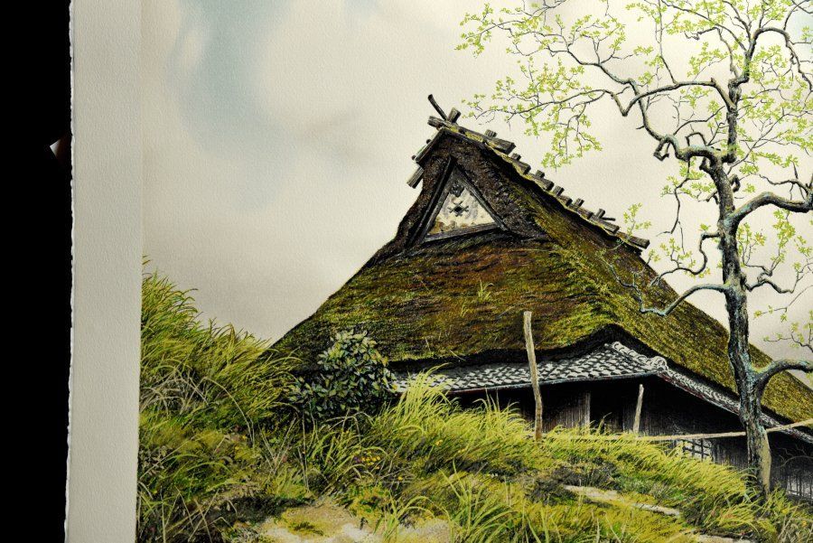 蔵A2817a3】リトグラフ シート ブライアン・ウィリアムズ「Spring Day