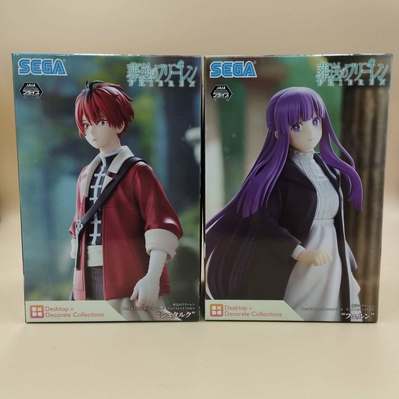 D34373】葬送のフリーレン Desktop フィギュア フェルン シュタルク