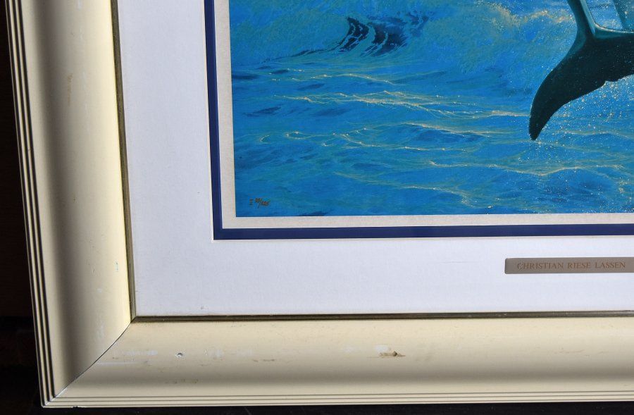 蔵A4177】シルクスクリーン ラッセン 「エタニティ」大判 33/225※沖縄