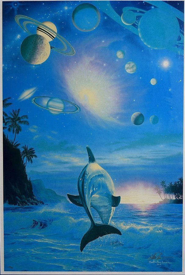 蔵A4177】シルクスクリーン ラッセン 「エタニティ」大判 33/225※沖縄