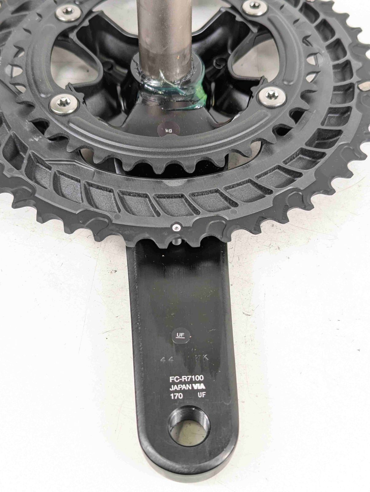 未使用品】Shimano シマノ 105 FC R7100 50-34 170mm クランク
