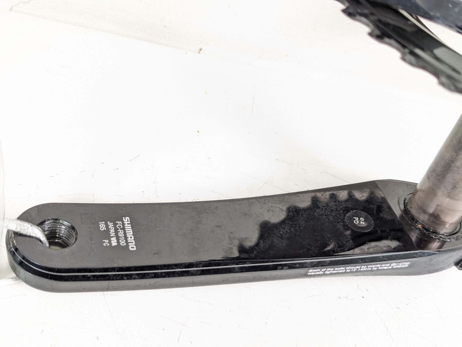 良品】Shimano シマノ Duraace FC R9100 50-34 165mm 11s リコール検査