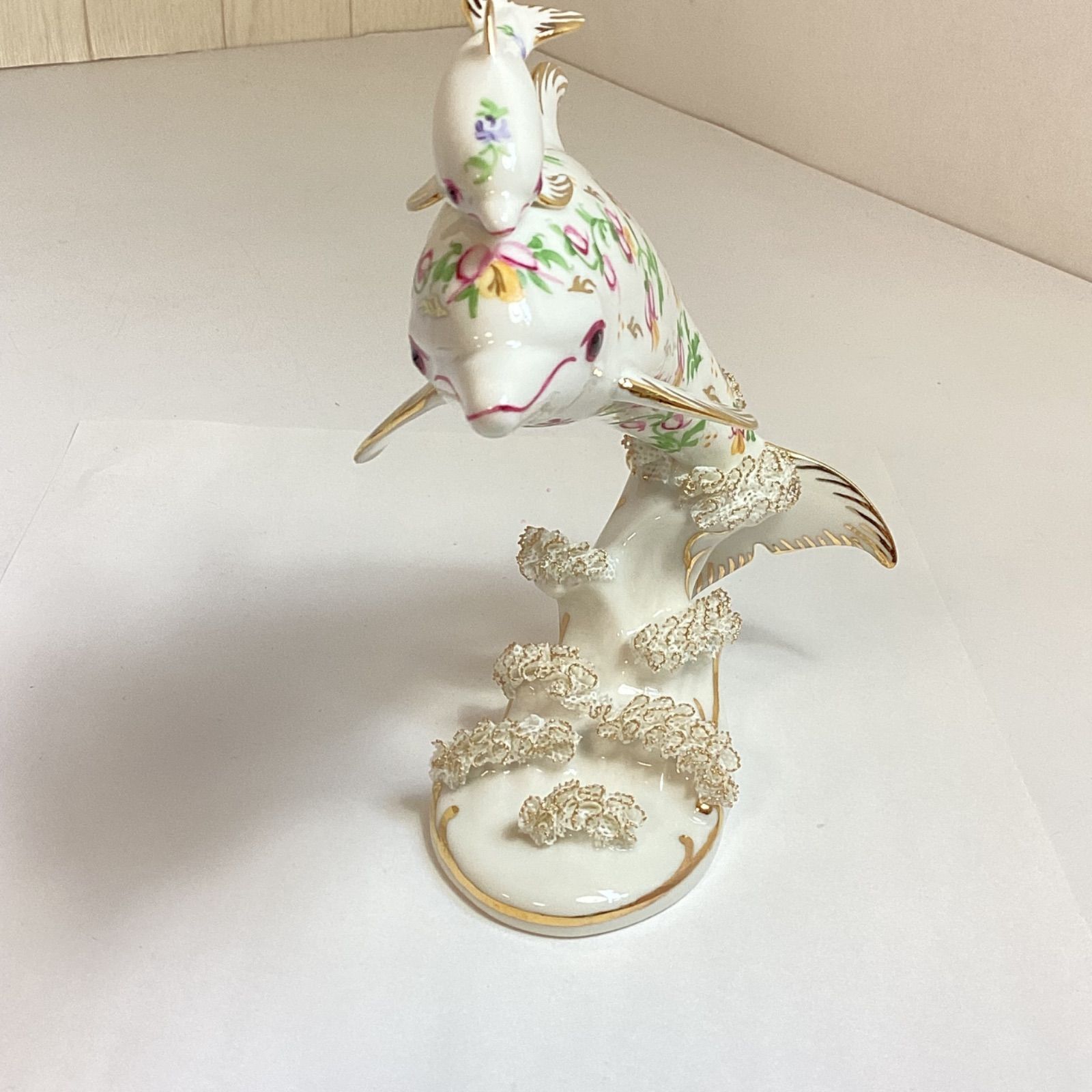 アイリッシュドレスデン IRISHDRESDEN イルカのフィギュリン …e.s