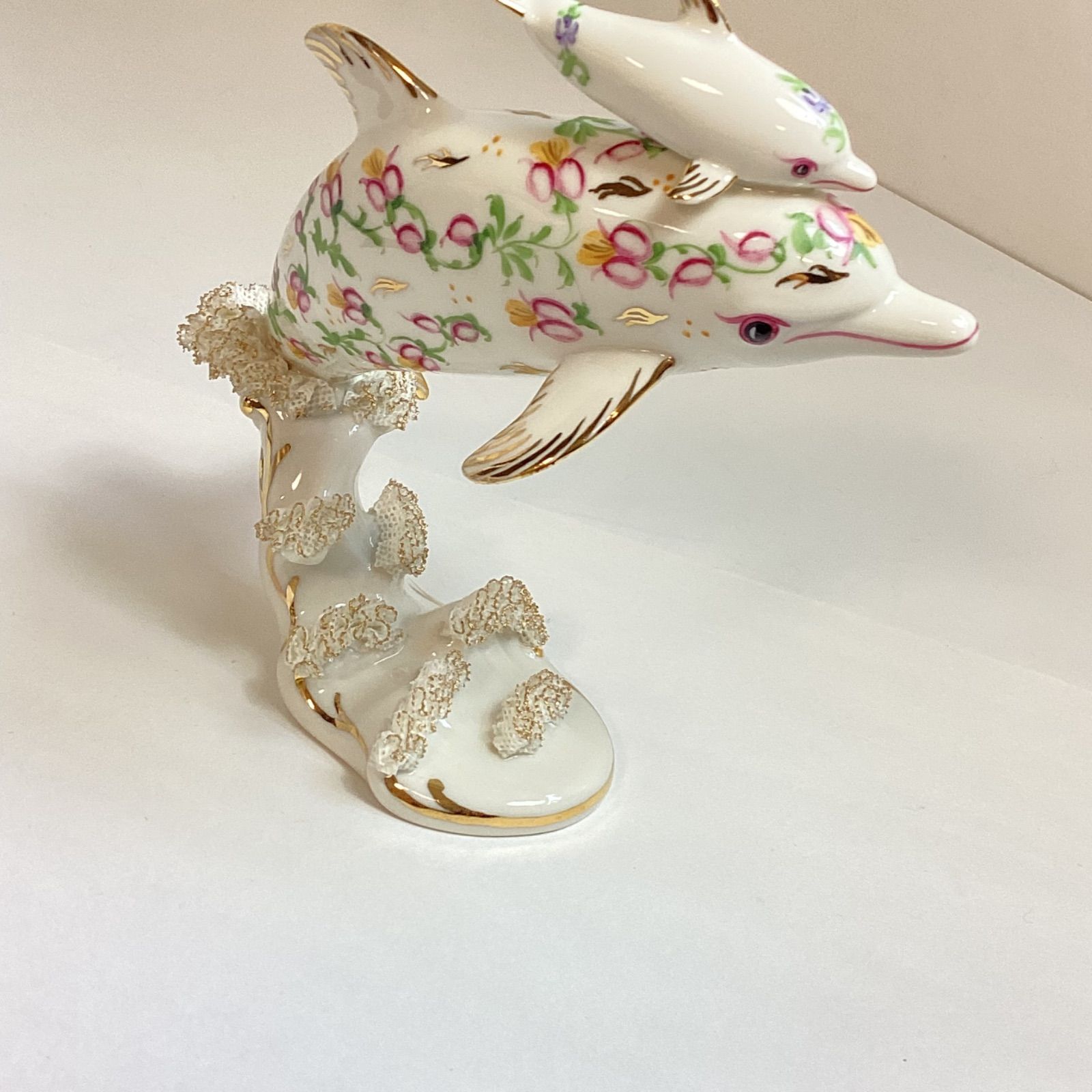 アイリッシュドレスデン IRISHDRESDEN イルカのフィギュリン …e.s