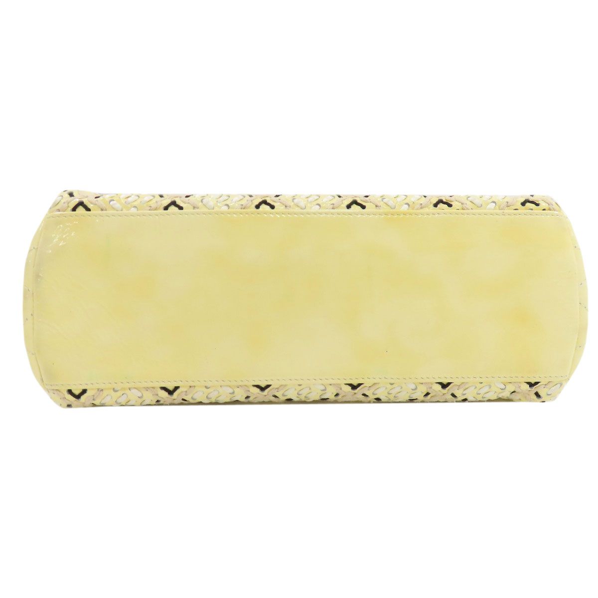 CHANEL シャネル マドモアゼル ボーリングバッグ シルバー金具 ショルダーバッグ エナメル レディース [中古] CHANEL】【シルバー金具】シャネル『マドモアゼル ボーリングバッグ