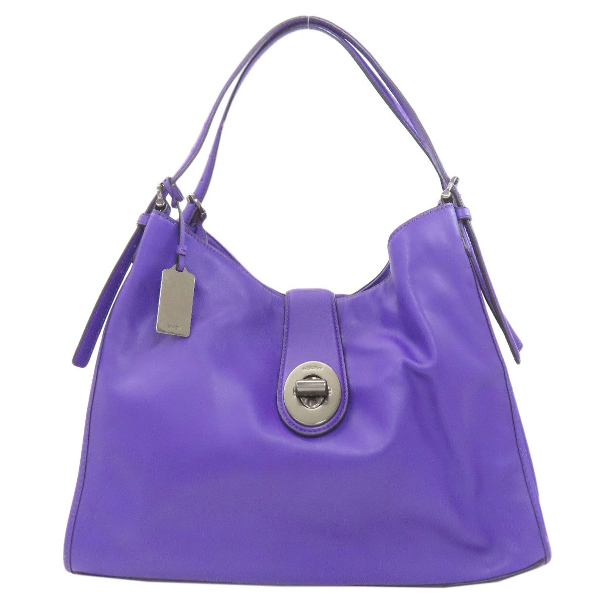 COACH コーチ 32221 ロゴ ハンドバッグ レザー レディース [中古