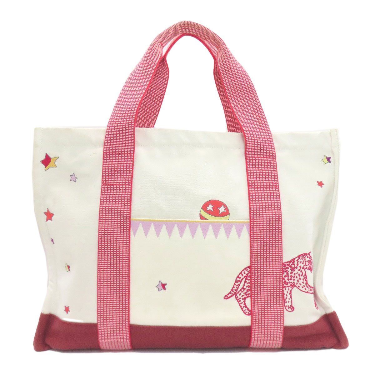 HERMES エルメス サーカス マザーズバッグ トートバッグ キャンバス 