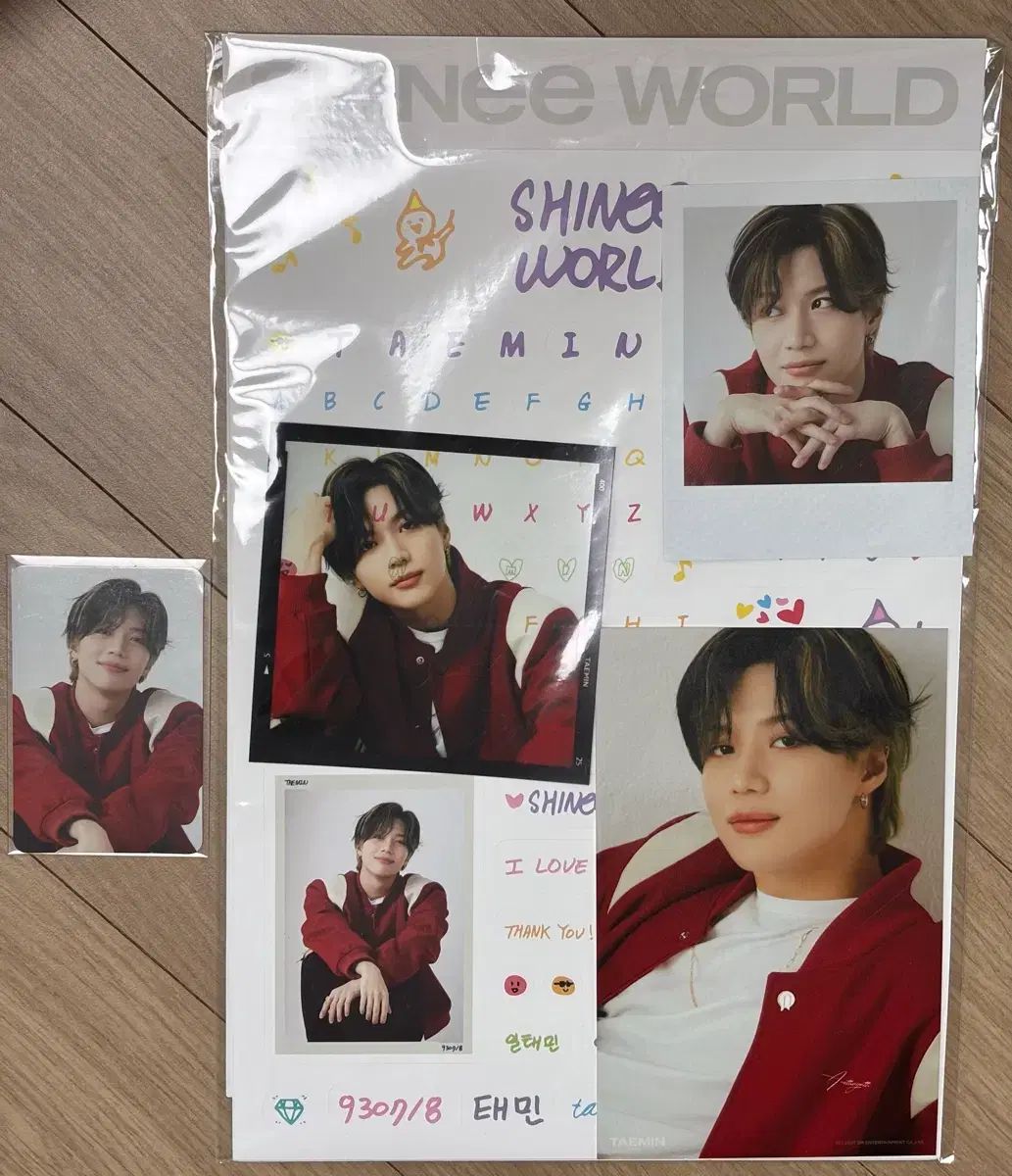 SHINee Beyond LIVE グッズ デコステッカー トレカ セット テミン