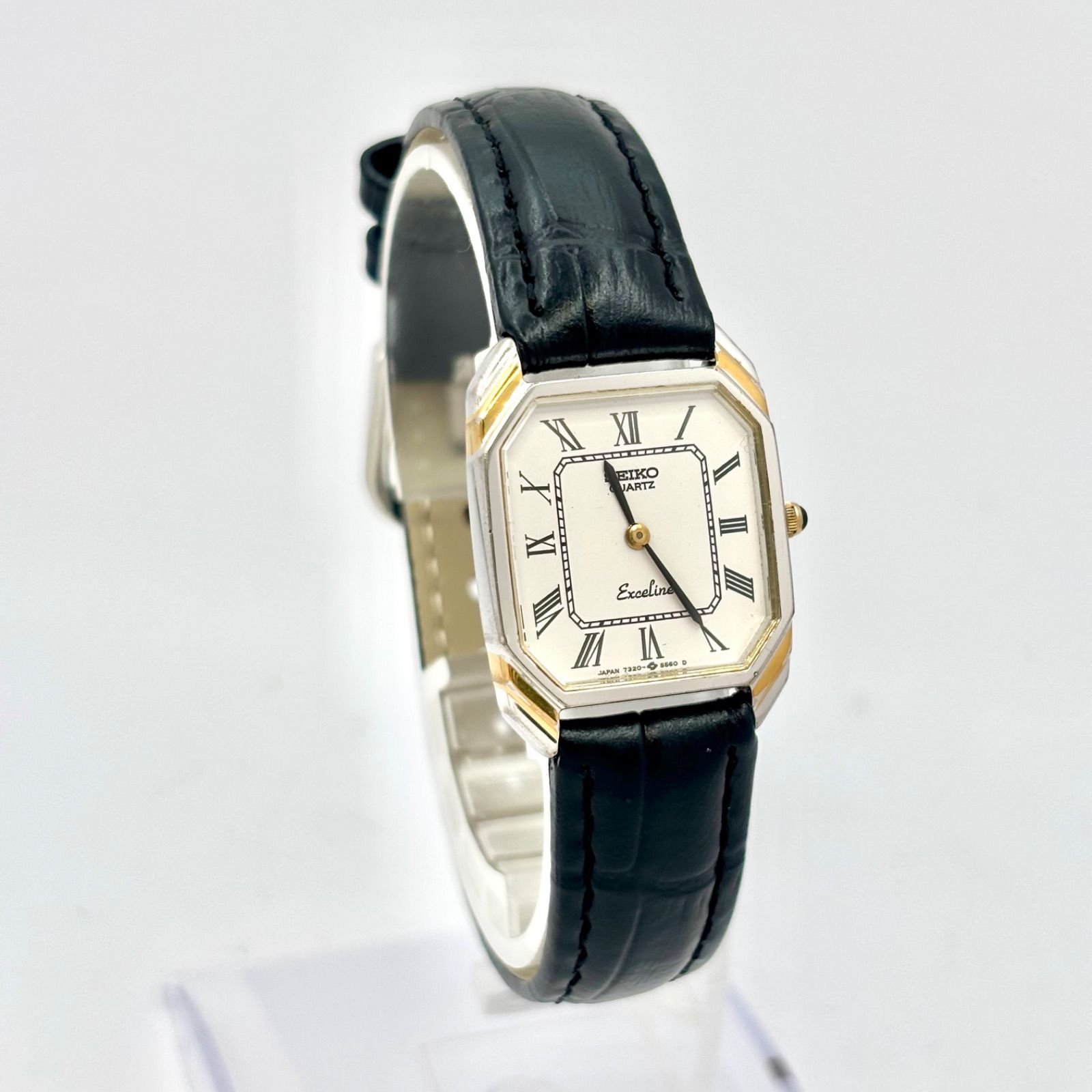 新品電池】SEIKO セイコー Exceline エクセリーヌ レディース 腕時計