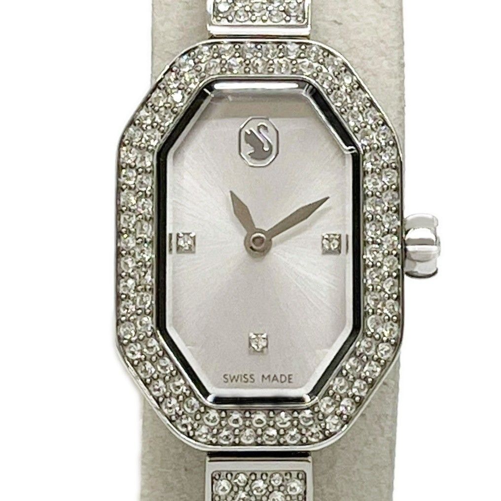 ◇◇SWAROVSKI スワロフスキー 腕時計 レディースウォッチ シルバー 箱