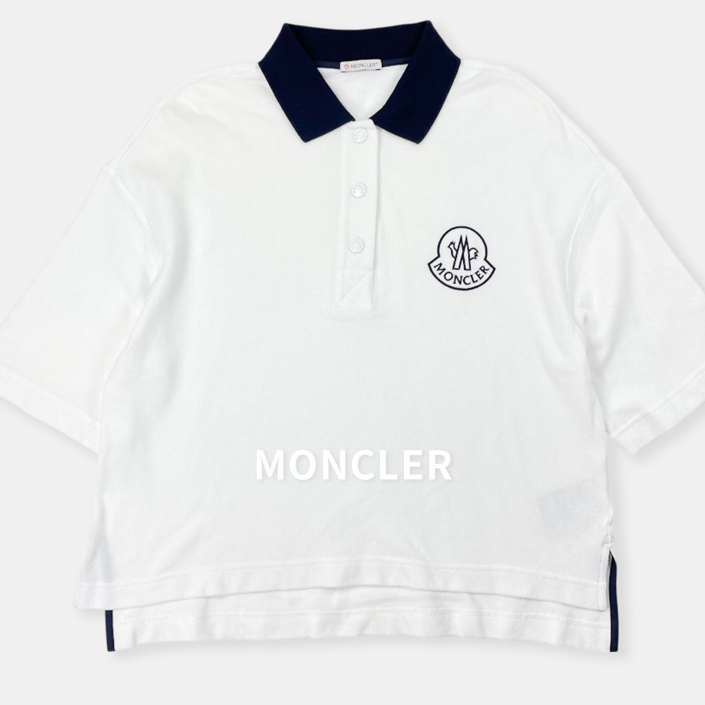 MONCLER 22SS モンクレール オーバーサイズ ロゴ コットン 半袖