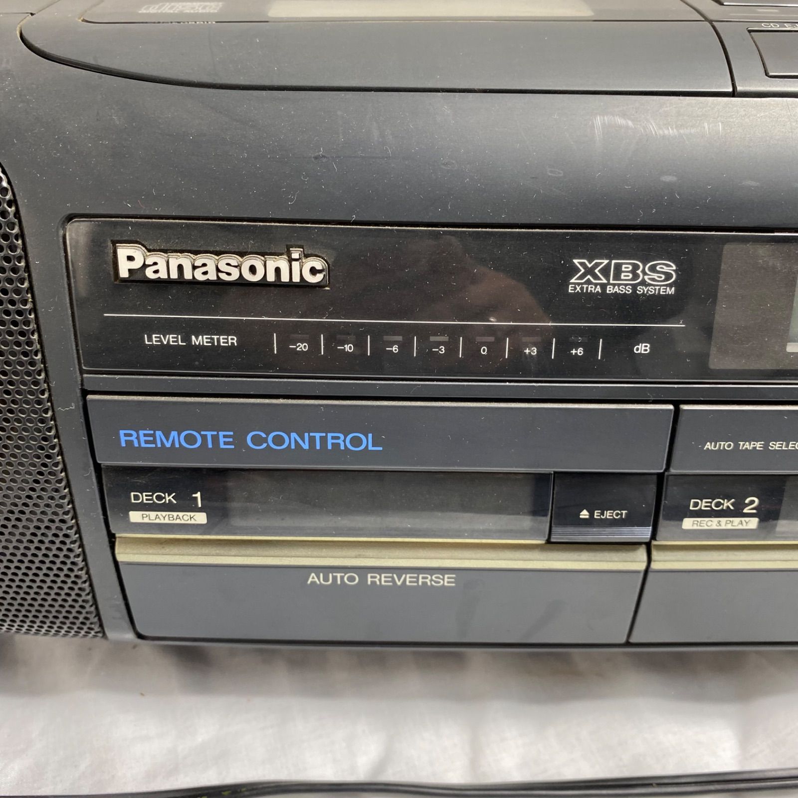 Panasonic RX-DT70 CD パナソニック CD AM デッキ【汚れ有り】【通電CD