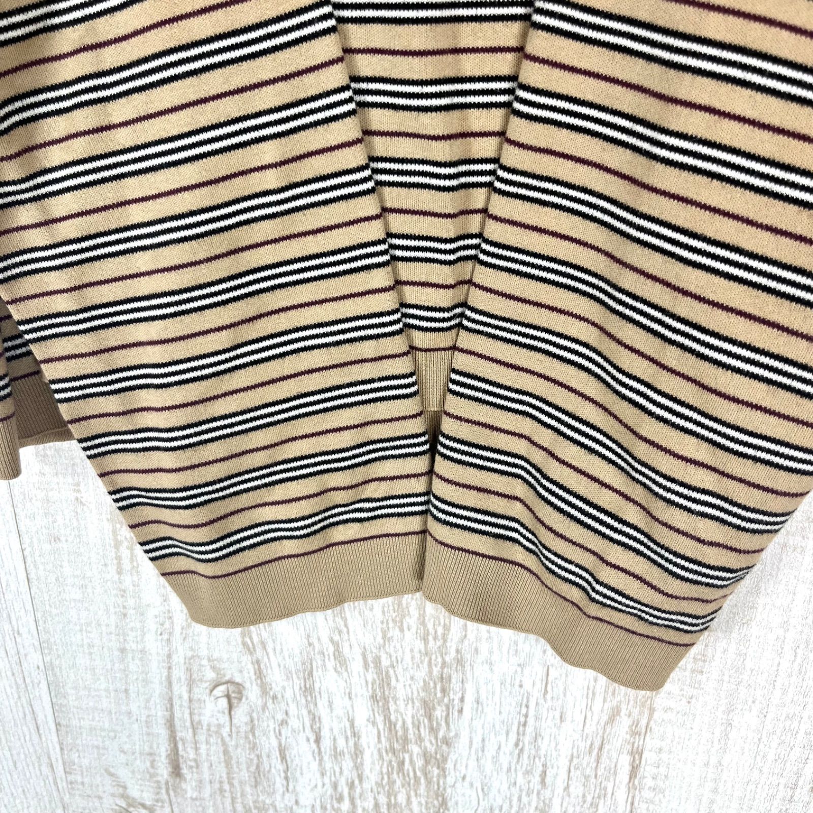 BURBERRY BLACK LABEL バーバリーブラックレーベル ボーダー 総柄