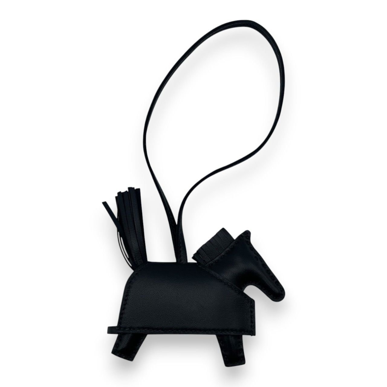 エルメス ロデオチャーム ロベオロック PM ノワール ゴールド金具 K