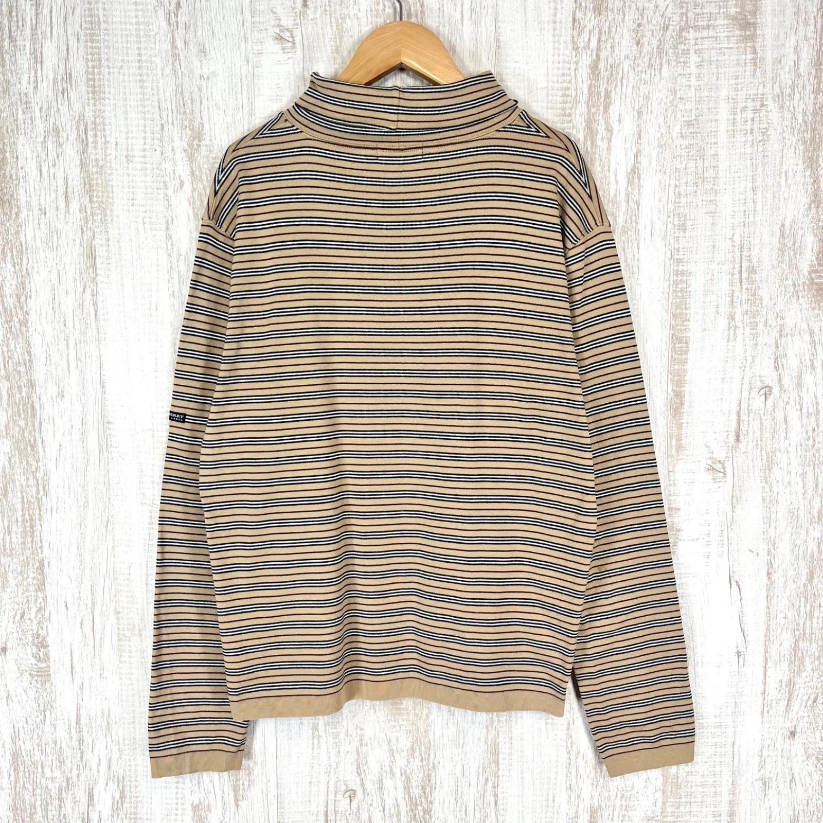 BURBERRY BLACK LABEL バーバリーブラックレーベル ボーダー 総柄