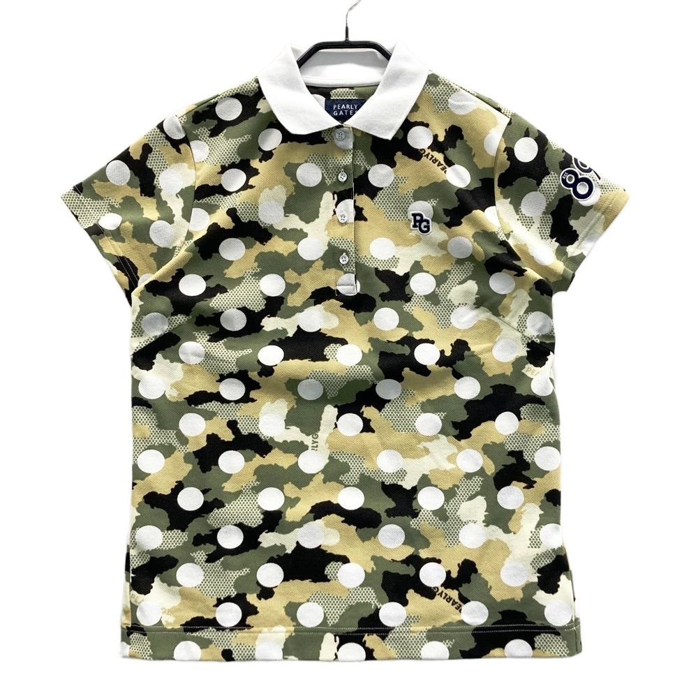 新品パーリーゲイツ ポロシャツ　カモフラ柄 サイズ：2 PEARLY GATES パーリーゲイツ 半袖ポロシャツ カモフラ