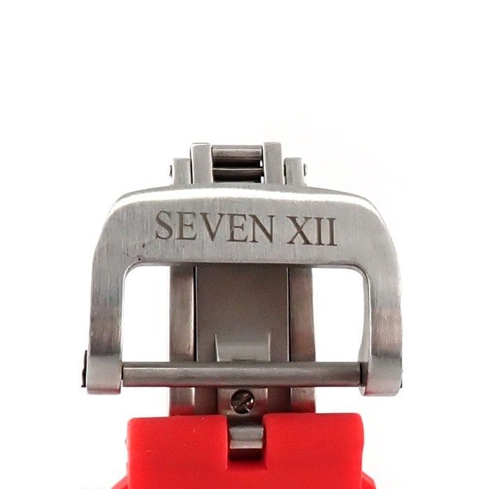 セブン・トゥエルブ SEVEN XII 腕時計 裏スケ 夜光インデックス 夜光針