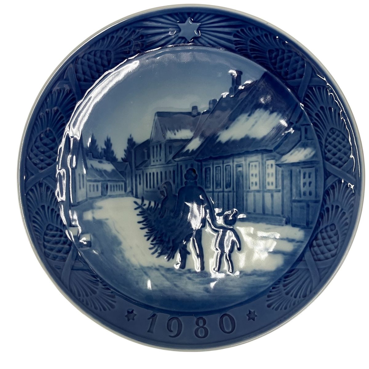 Royal Copenhagen ロイヤルコペンハーゲン イヤープレート 箱有 陶磁器