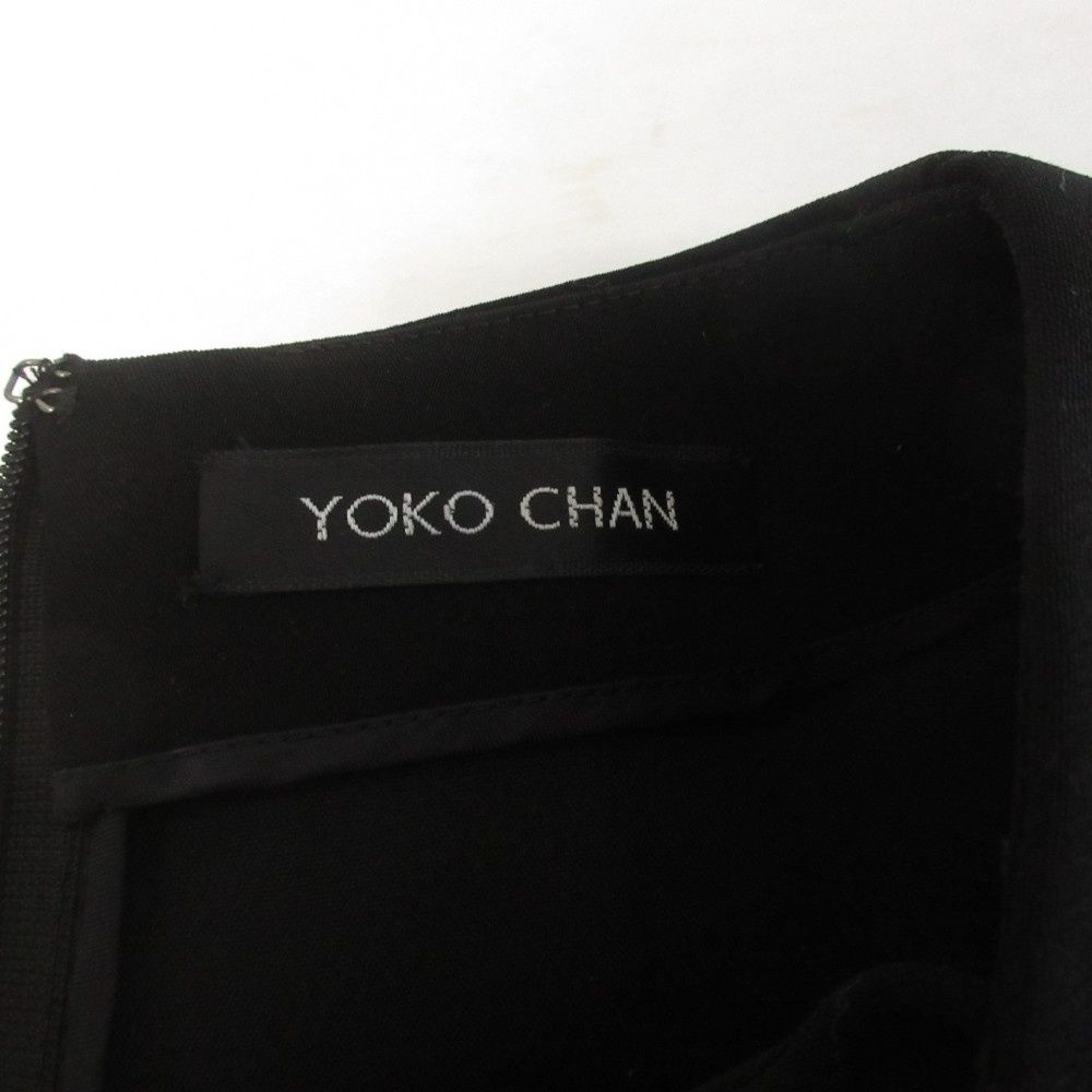 ヨーコチャン YOKO CHAN ワンピース バイカラー 半袖 YCD-115-164 ミニ