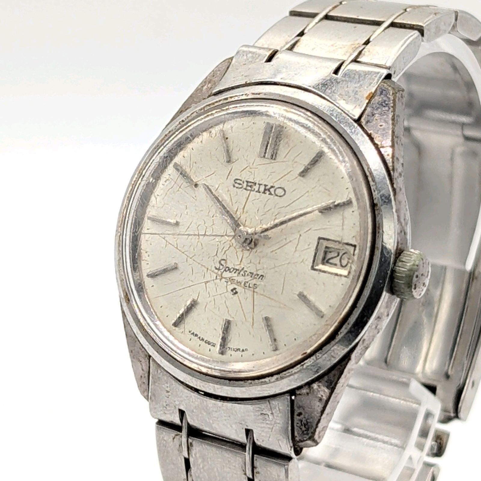 SEIKO Sportsman 6602-7031 Watch Hand-Winding Men