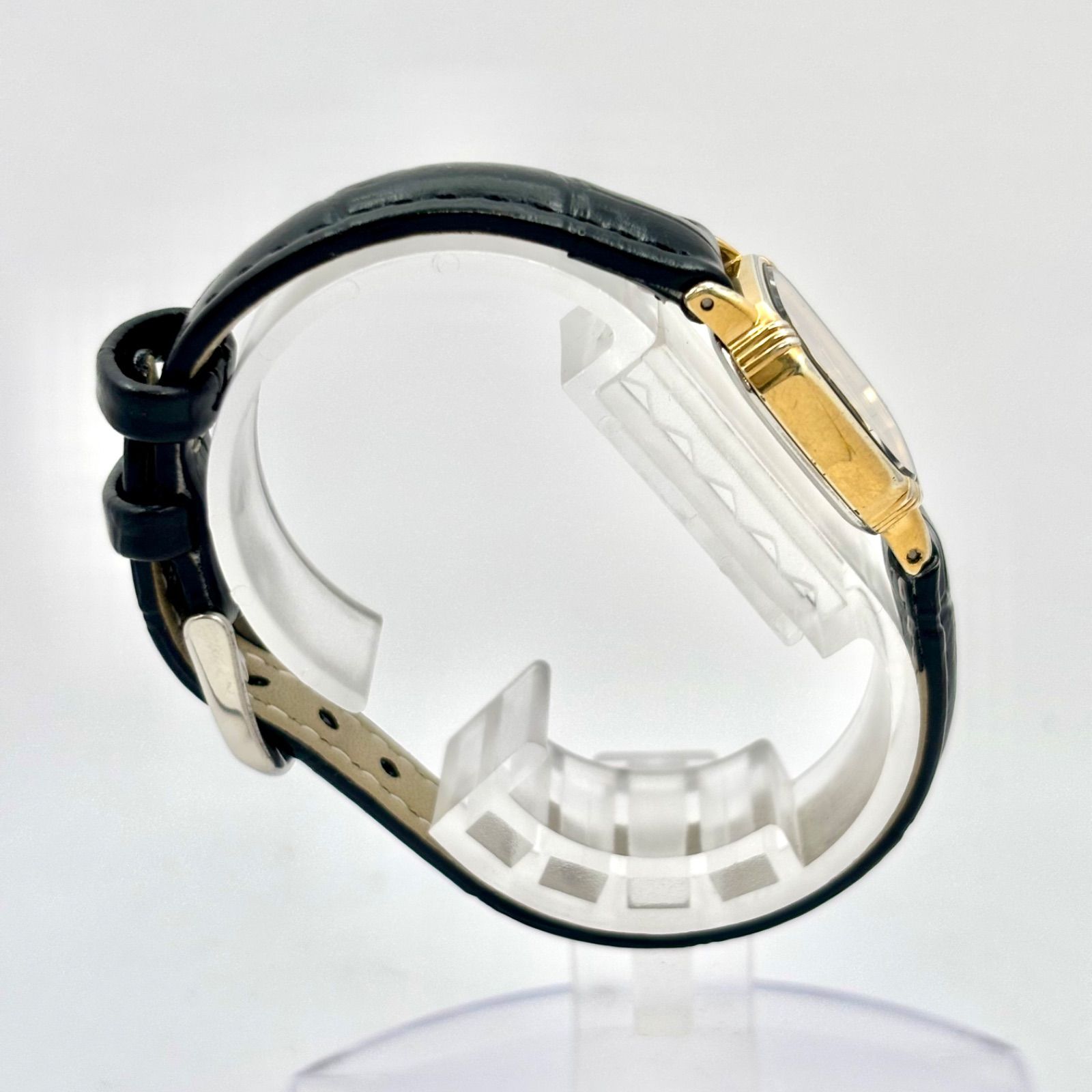 新品電池】SEIKO セイコー レディース 腕時計 オクタゴン ゴールド