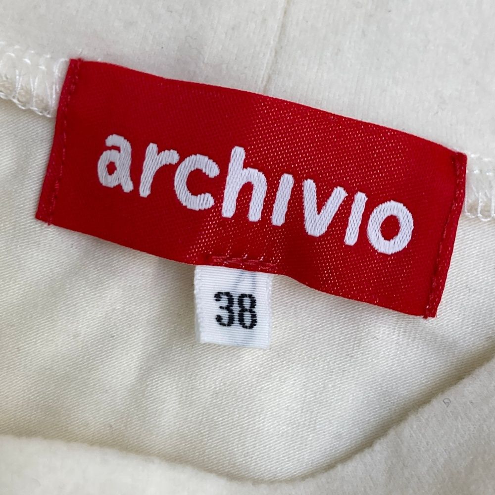 サイズ：38 ARCHIVIO アルチビオ ハイネック 長袖Tシャツ 起毛