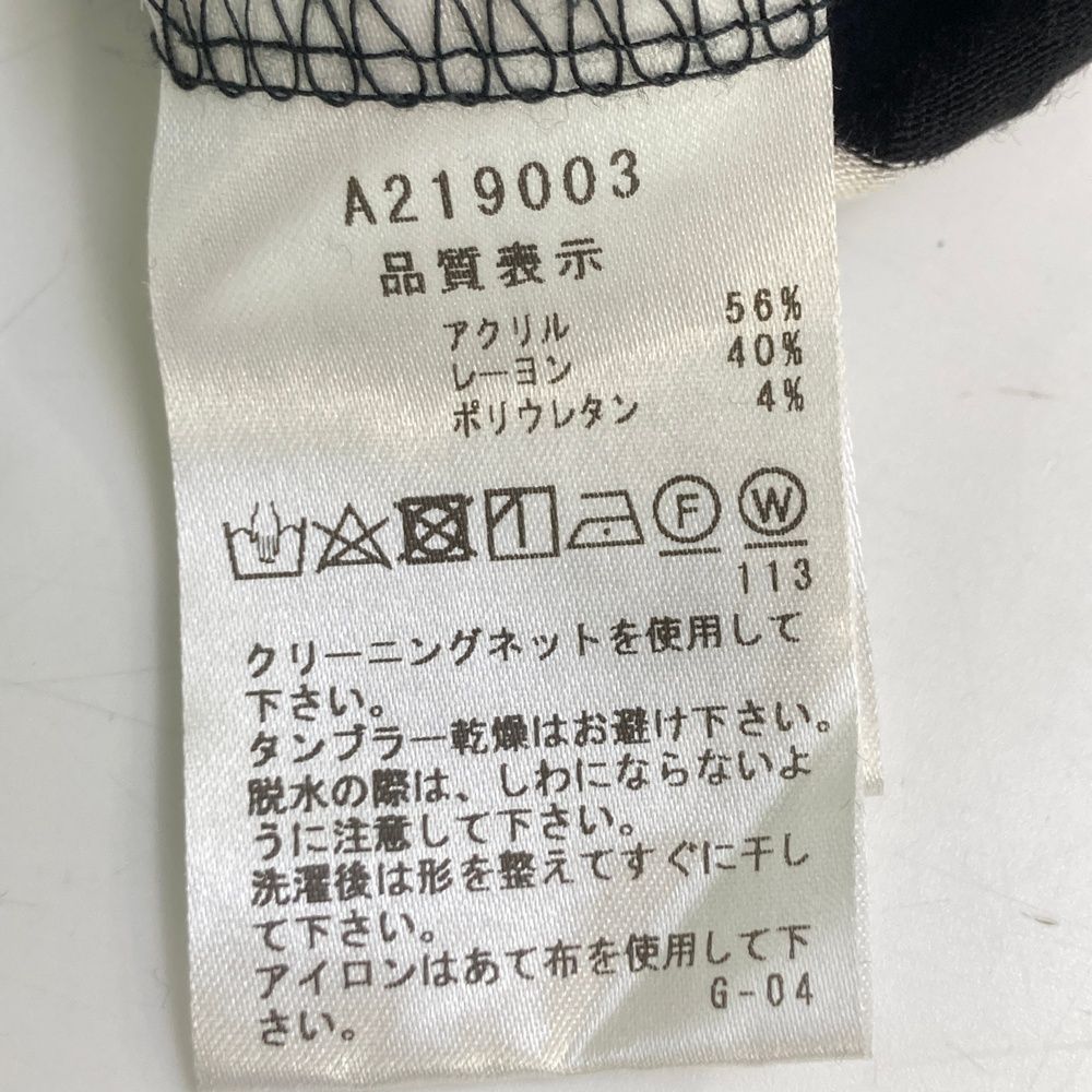 サイズ：38 ARCHIVIO アルチビオ ハイネック 長袖Tシャツ 起毛