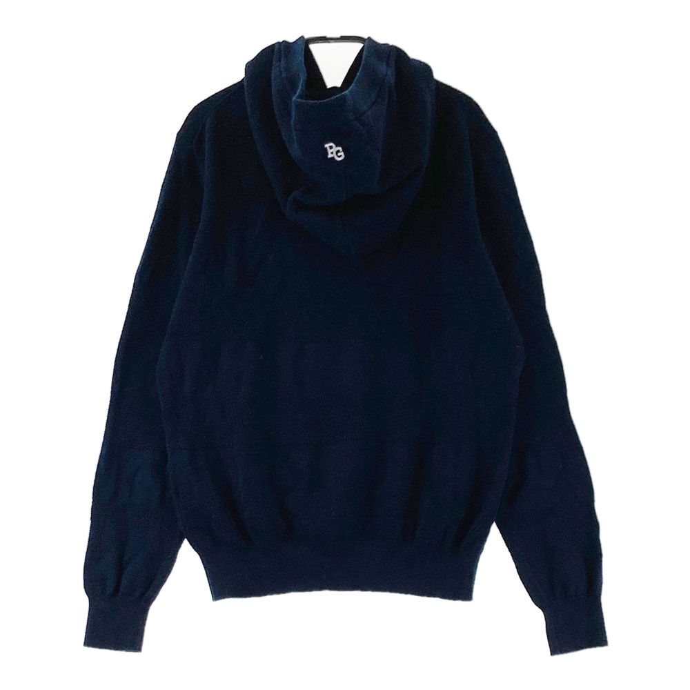 サイズ：1 PEARLY GATES パーリーゲイツ フード付 ニットセーター