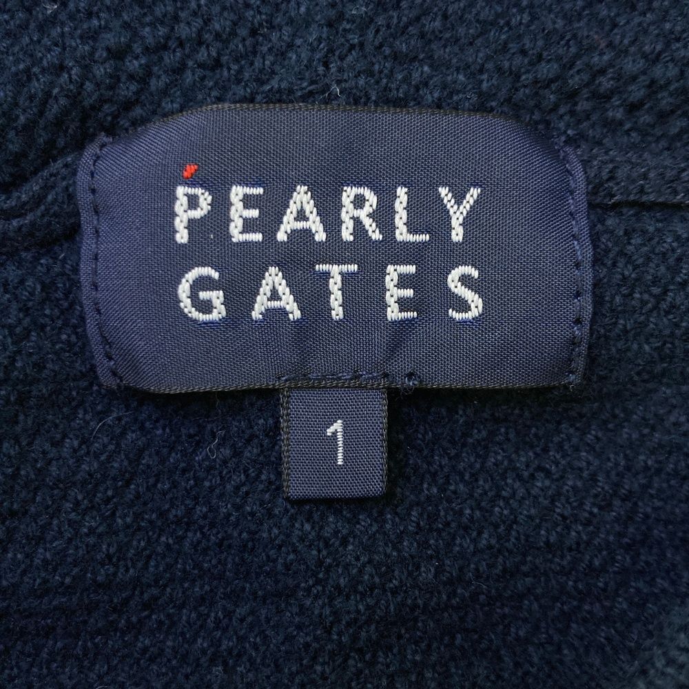 サイズ：1 PEARLY GATES パーリーゲイツ フード付 ニットセーター