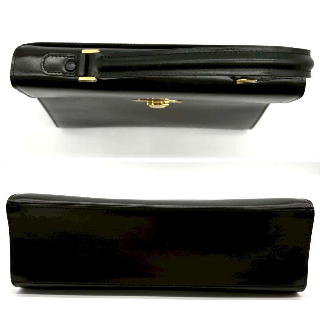 VALENTINO GARAVANI ハンドバッグ ゴールド金具 レザー 黒色 VALENTINO GARAVANI ヴァレンティノ ガラヴァーニ ハンドバッグ レザー