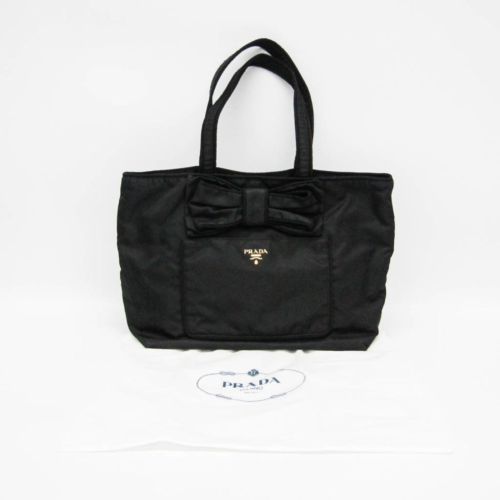 プラダ(Prada) テスート TESSUTO リボン トート レディース ナイロン 