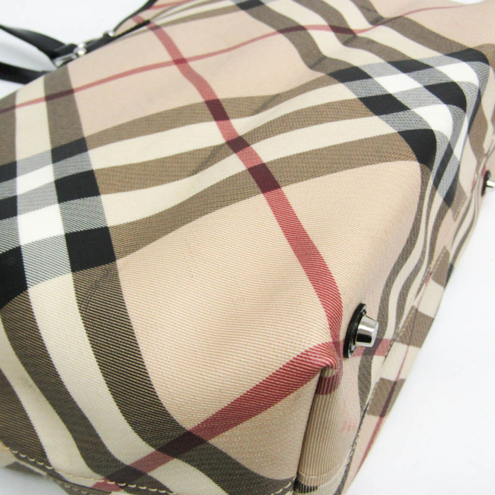 バーバリー(Burberry) ノバチェック メンズ,レディース PVC,レザー