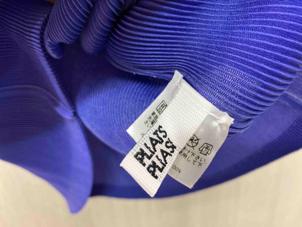PLEATS PLEASE プリーツプリーズ サイズ3 パープル 紫 半袖シャツ