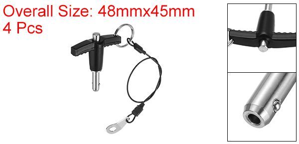 中国ハードウェア用品Tハンドルロックピンステンレス鋼プッシュボタンクイックリリースピン| Alibaba.com uxcell 4個セット Tハンドルロックピン 10mm×70mm ステンレス鋼 プッシュボタン式速いリリースピン