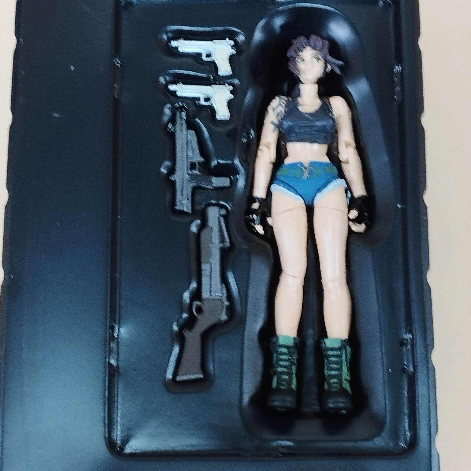 D496】内袋未開封 リボルテック ヤマグチ No.012 レヴィ ブラック