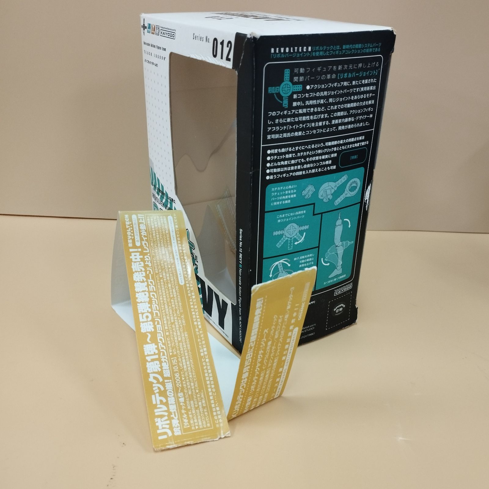 D496】内袋未開封 リボルテック ヤマグチ No.012 レヴィ ブラック