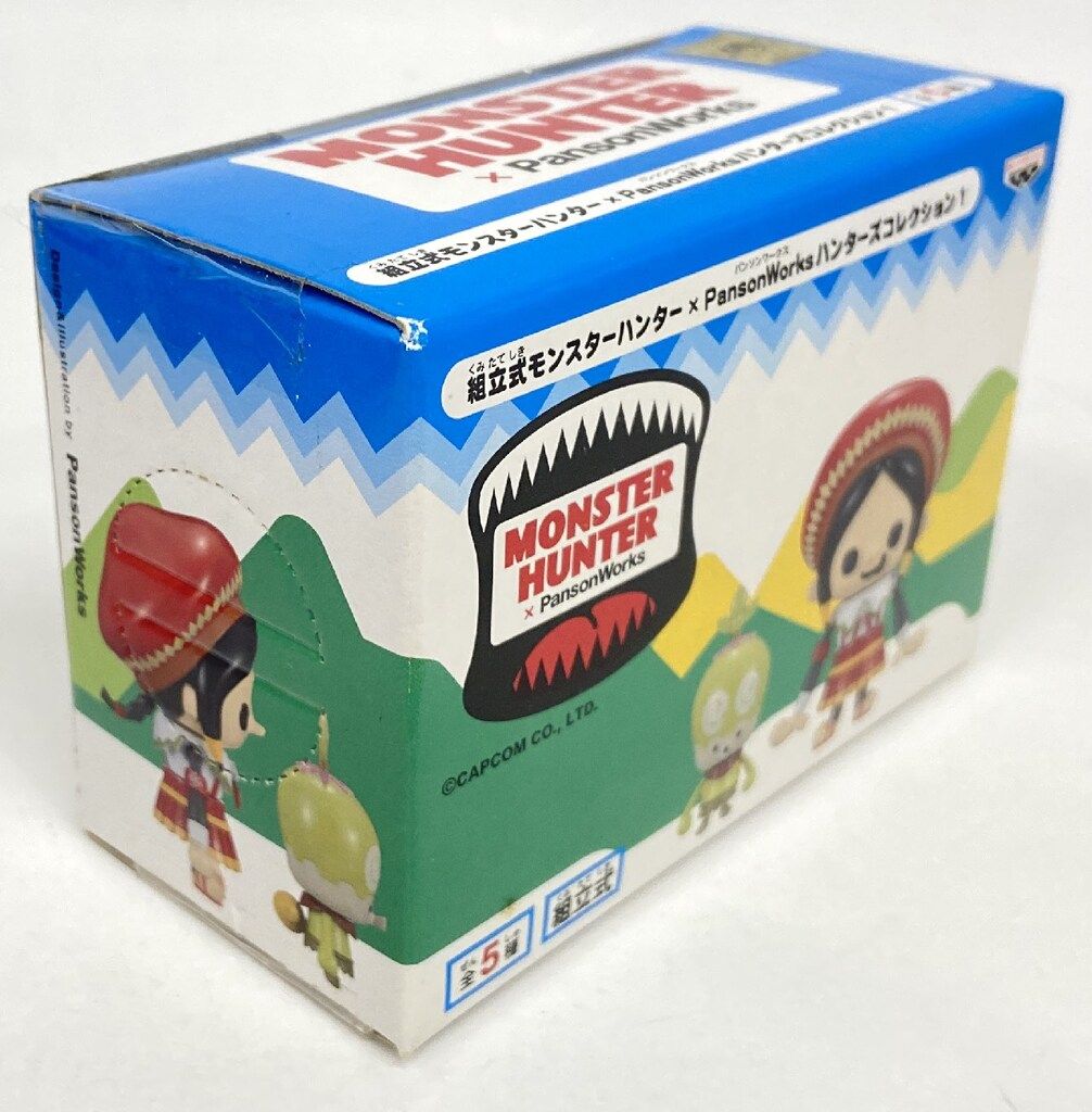 モンスターハンタ組立式モンスターハンター×PansonWorks モンスターハンター」組立式フィギュア＆ヘッドキーホルダー登場 ゲームキャラクター
