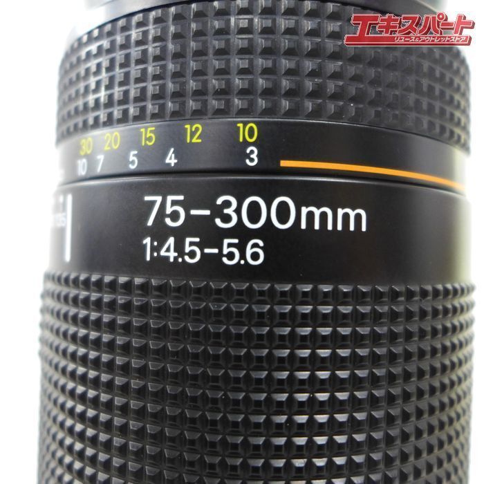 ジャンク NIkon ニコン AF NIKKOR 75-300mm 1:4.5-5.6 レンズ 動作