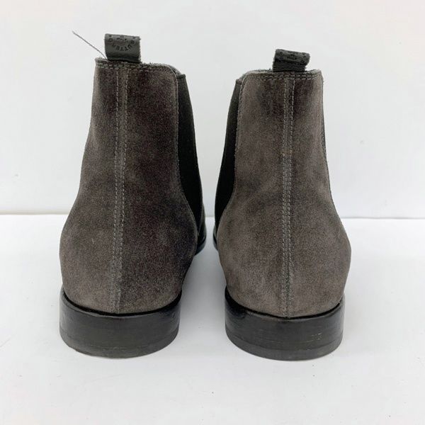 BUTTERO ブッテロ サイドゴアブーツ スエード グレー 42cm メンズ BUTTERO ブッテロ スエード サイドゴアブーツ B7345 レザー ショート