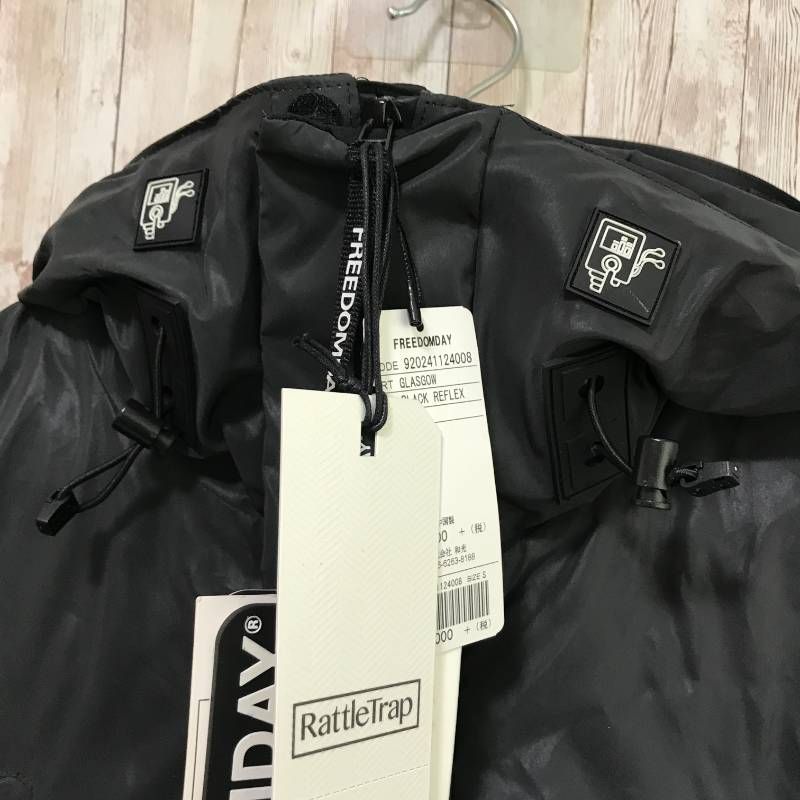 タ FREEDOMDAY（フリーダムデイ）ダウンジャケット S ブラック - メルカリ