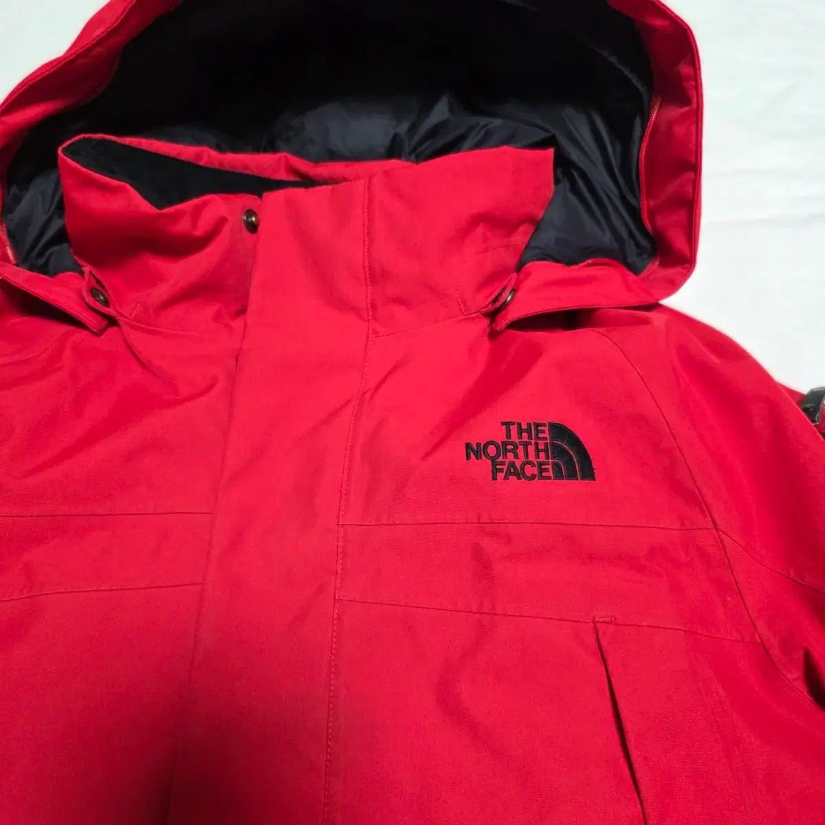 身長130 THE NORTH FACE ザノースフェイス レッド グースダウン ダウン